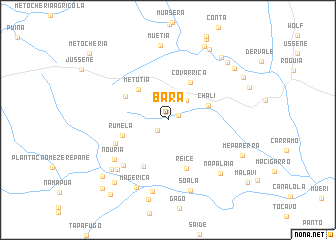 map of Bara