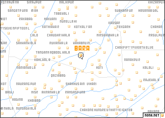 map of Bāra