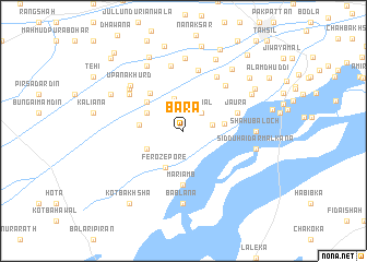 map of Bāra