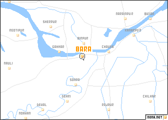map of Bārā