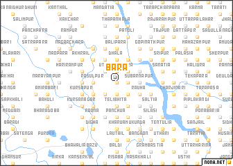 map of Bāra