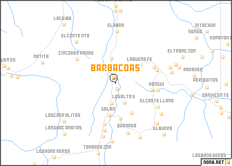 map of Barbacoas