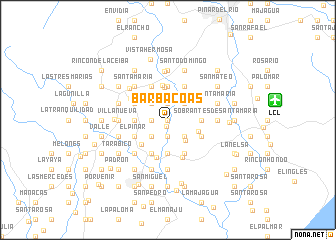 map of Barbacoas