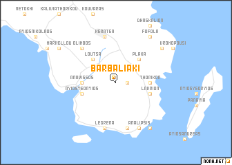 map of Barbaliáki