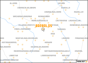 map of Barbalos