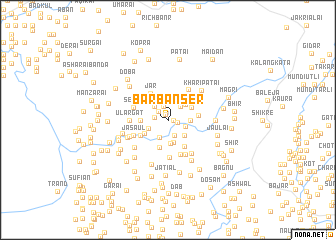 map of Bar Banser