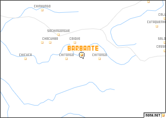 map of Barbante