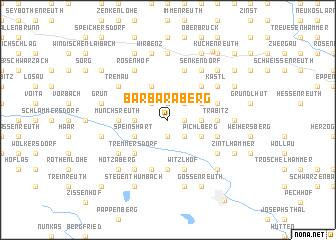 map of Barbaraberg