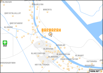 map of Barbārah