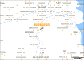 map of Barbarān