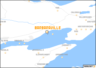 map of Barbaraville