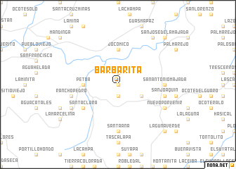 map of Barbarita