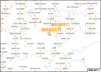 map of Barbarit