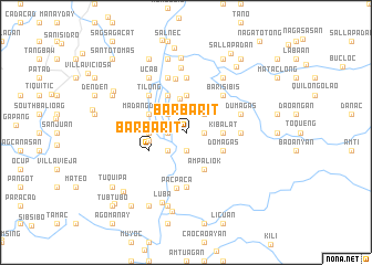 map of Barbarit