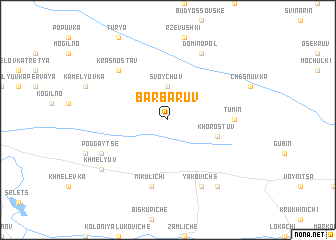 map of Barbaruv