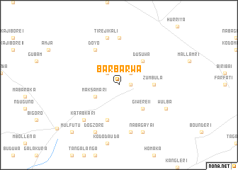 map of Barbarwa