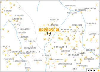 map of Barbascal