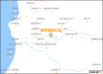 map of Barbascal