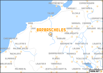 map of Barbas Cheles