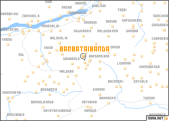 map of Bar Batai Bānda