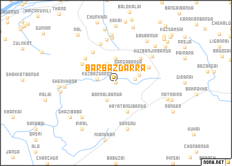 map of Bar Bāzdarra