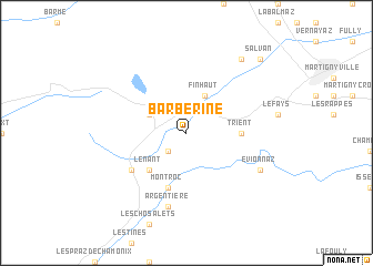 map of Barberine