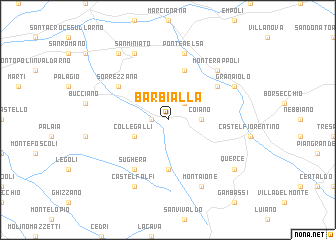 map of Barbialla