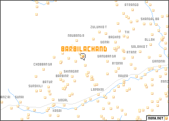 map of Bar Bilāchand