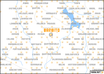 map of Barbito