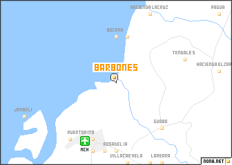 map of Barbones