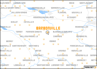 map of Barbonville