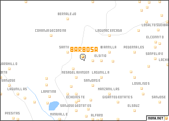 map of Barbosa