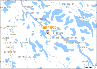 map of Barbosa