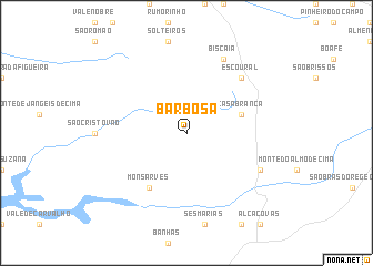 map of Barbosa