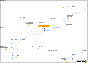 map of Barbours