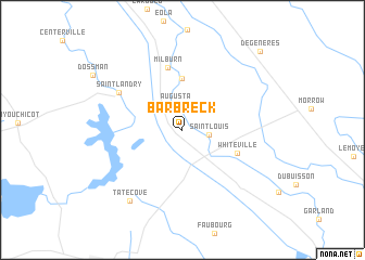 map of Barbreck