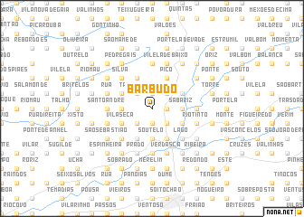 map of Barbudo