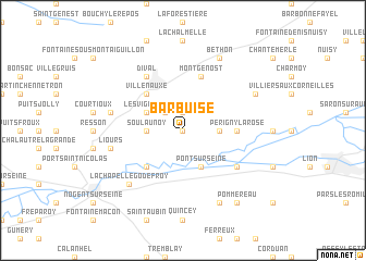 map of Barbuise