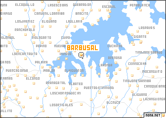 map of Barbusal