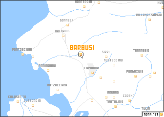 map of Barbusi