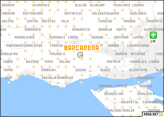 map of Barcarena