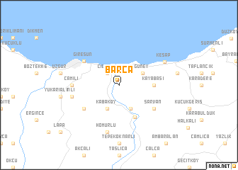 map of Barça