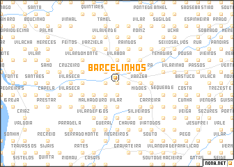 map of Barcelinhos