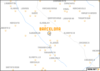 map of Barcelona