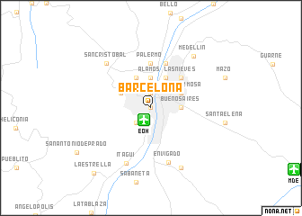 map of Barcelona