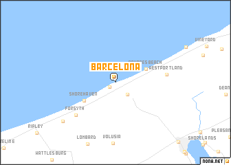 map of Barcelona