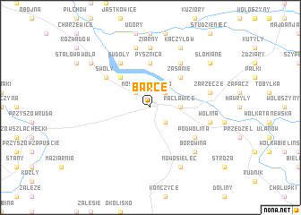 map of Barce