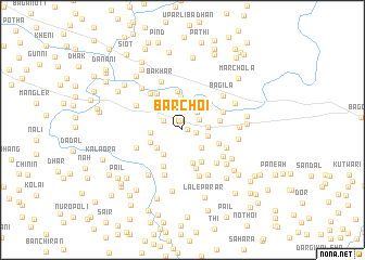 map of Barchoi