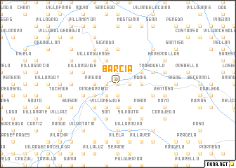 map of Barcia