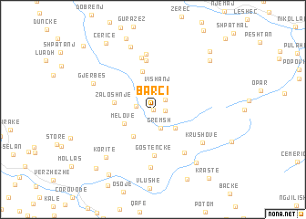 map of (( Barç I ))